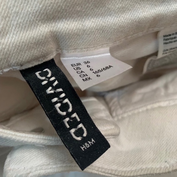 White Distressed Skinny Jeans - Picture 7 of 7